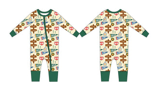 Joan's - Camping Zippy Bamboo Pajamas