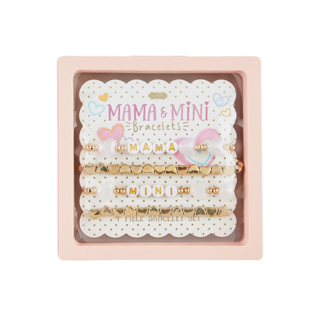 Mud Pie Pearl Mama and Mini Bracelets