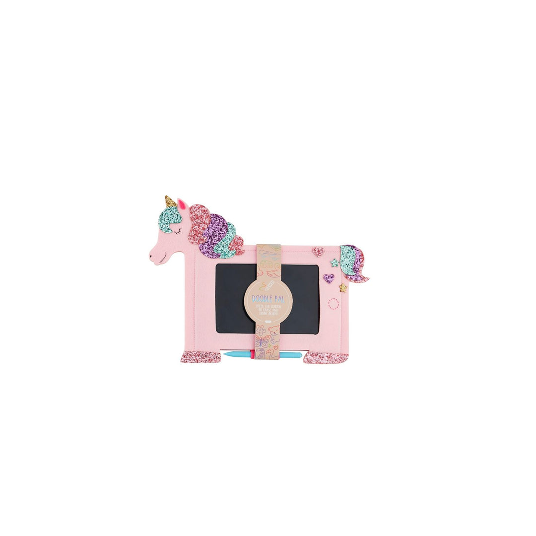 Mud Pie Unicorn Felt Doodle Pad