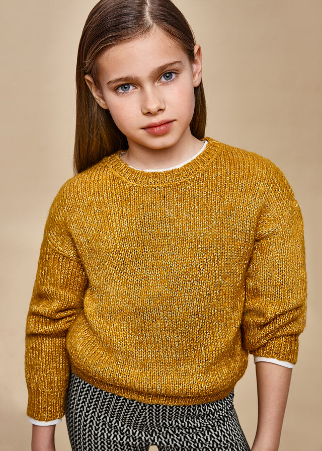 Girls yellow sweater best sale