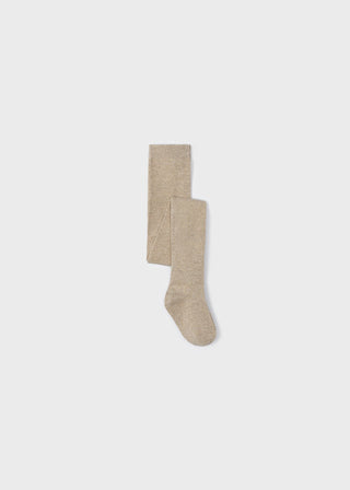 Mayoral Lurex Tights Bark