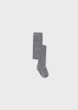 Mayoral Lurex Tights Steel
