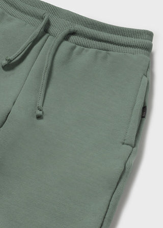 Mayoral Basic  Cuffed Fleece Trousers Fir