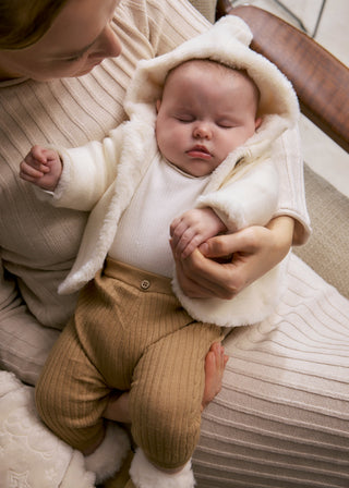 Mayoral Knit Leggings Toffee