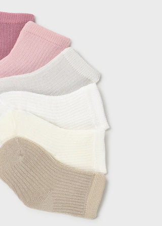 Mayoral Set of 6 Socks Roses