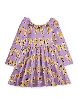 Tea Ruffle Collar Ballet Dress Dragon