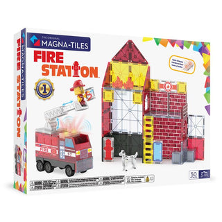 Magna-Tiles - Fire Station 50-Piece Set