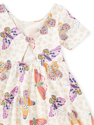 Tea Twist Back Ballet Dress Jaguar Spot