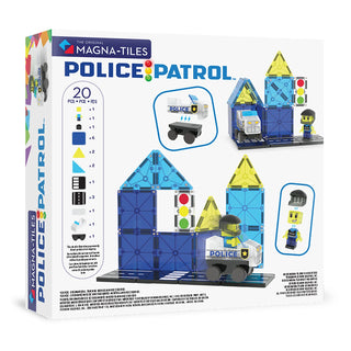 Magna-Tiles - Police Patrol 20-Piece Set