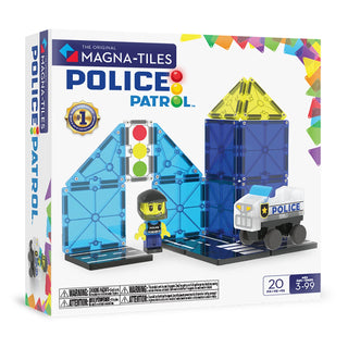 Magna-Tiles - Police Patrol 20-Piece Set
