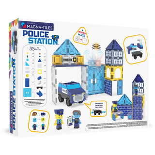 Magna-Tiles - Police Station 35-Piece Set