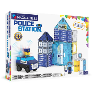 Magna-Tiles - Police Station 35-Piece Set