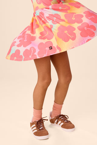 Tea Sleeveless Ballet Dress Rainbow