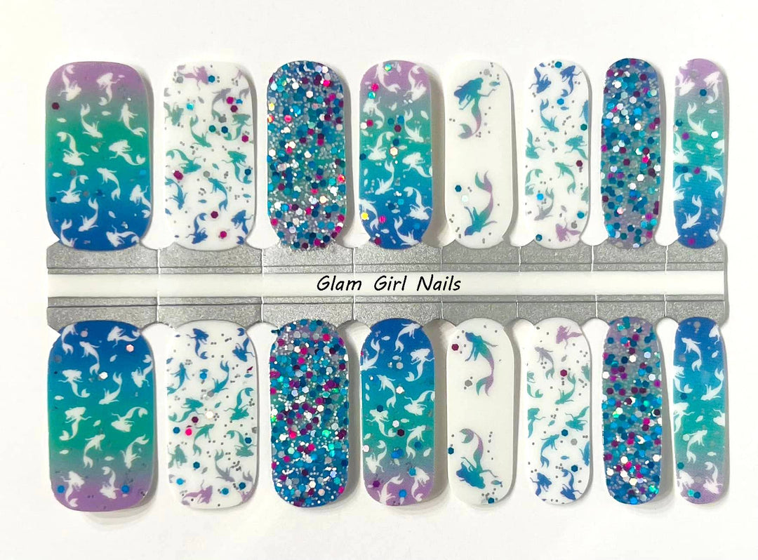 Glam Girl Nails - Mermaid Goddess Nail Wraps