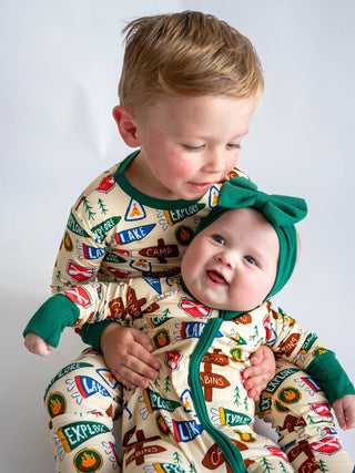 Joan's - Camping Zippy Bamboo Pajamas