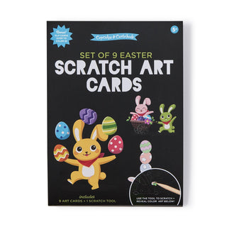 Two's Company Easter Design Scratch and Coloring Cards