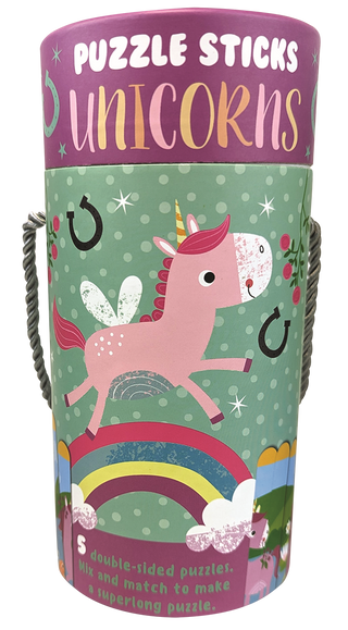 EDC Publishing - Puzzle Sticks, Unicorns