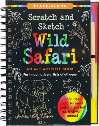Peter Pauper Press - Scratch & Sketch Wild Safari