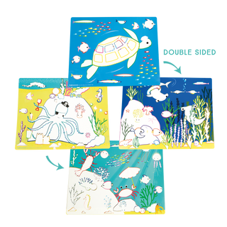 Floss & Rock Magic Water Placemats Ocean