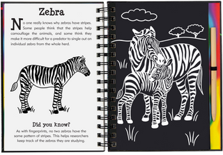 Peter Pauper Press - Scratch & Sketch Wild Safari