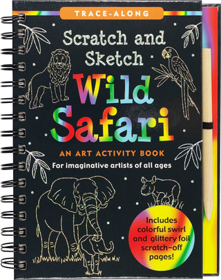 Peter Pauper Press - Scratch & Sketch Wild Safari