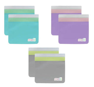 melii - PEVA Contemporary Reusable Snack Bags