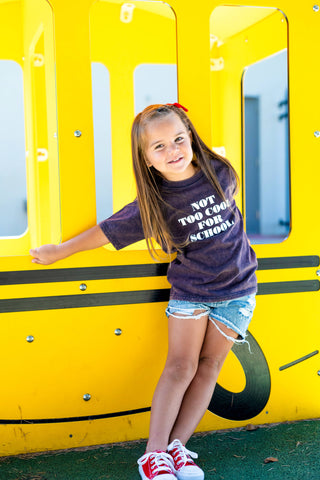 Holland Ave Clothing - Not Too Cool for School | Kids Back to School