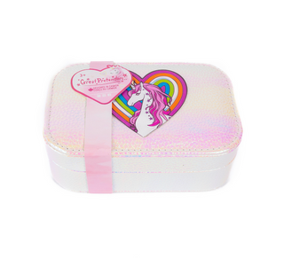 Great Pretenders Pretty Precious Unicorn Jewelry Box in Irridescent