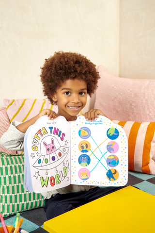 OOLY - Playful Pages Activity Book -Pets in Space!
