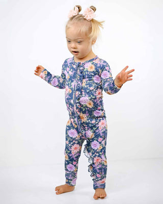 Lev Baby Anna Ruffled Convertible Romper