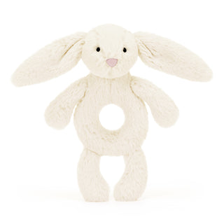 Jellycat Bashful Cream Bunny Ring Rattle