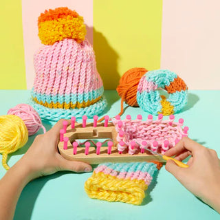 Bright Stripes Nimble Knitter