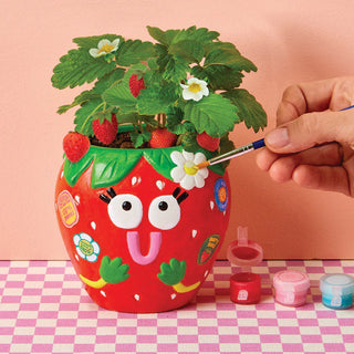 Bright Stripes Paint & Grow Strawberry