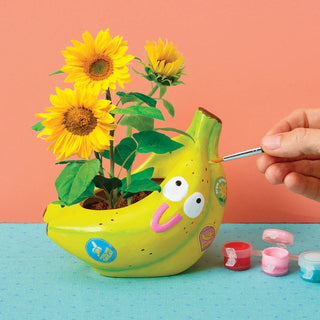 Bright Stripes Paint & Grow Banana