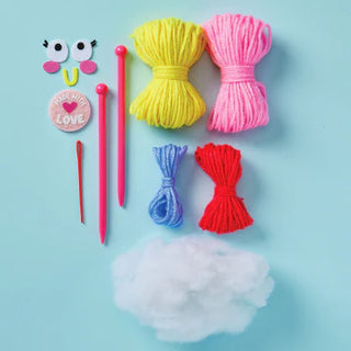 Bright Stripes Snack Knit Kit - Cupcake Cutie