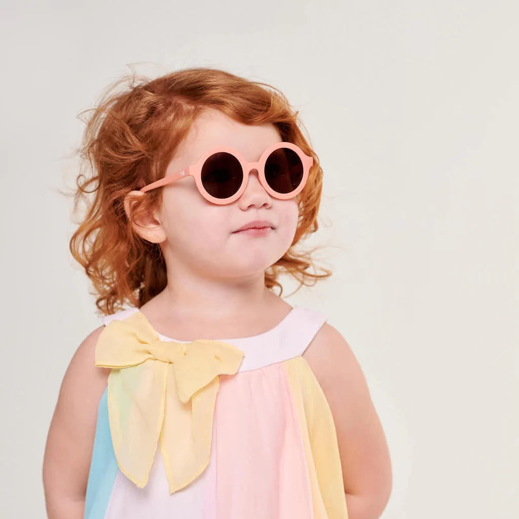 Babiators Euro Round Sunglasses with Amber lens Peachy Keen