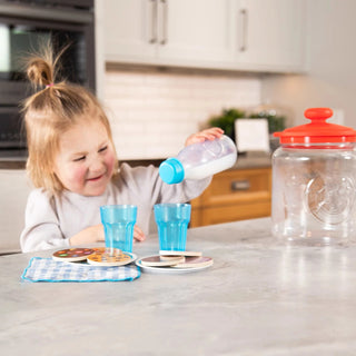 Fat Brain Toy Co. Pretendables Milk and Cookies Set