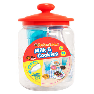 Fat Brain Toy Co. Pretendables Milk and Cookies Set