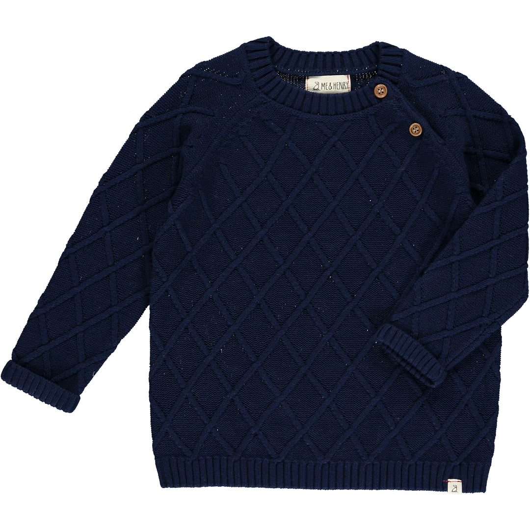 Me & Henry Archie Sweater Navy