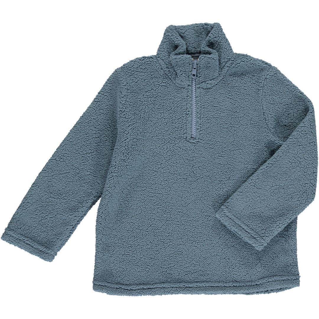 Me & Henry Macchu Sherpa Zip Blue