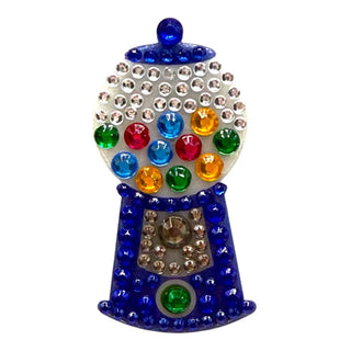 StickerBeans Blue Gumball Machine