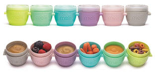 Melii Baby Snap & Go Pods (2oz) - 6 Piece Set