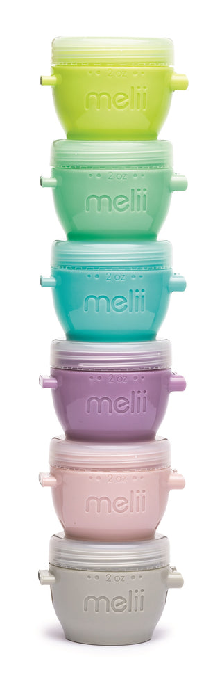 Melii Baby Snap & Go Pods (2oz) - 6 Piece Set