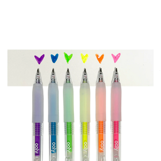 OOLY - Jelly Gloss Neon Multi-Surface Deco Gel Pens