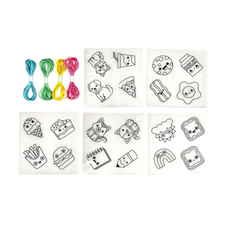 OOLY Shrink Its! D.I.Y. Shrink Art Kit - Shrink Art Bracelet Kit B.F.