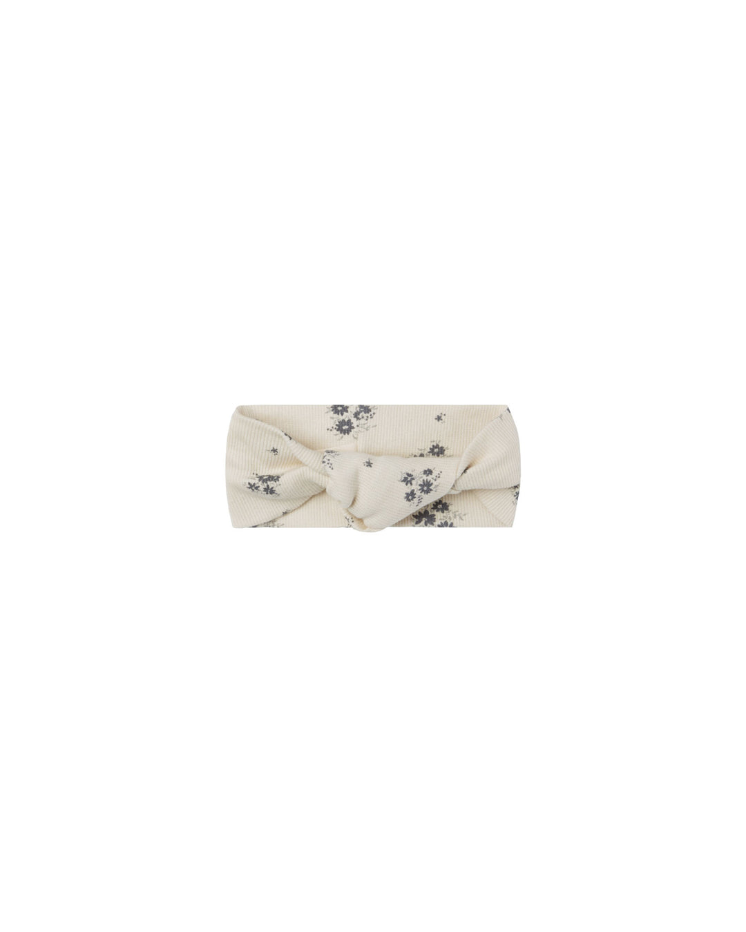 Quincy Mae Knotted Headband Navy Ditsy