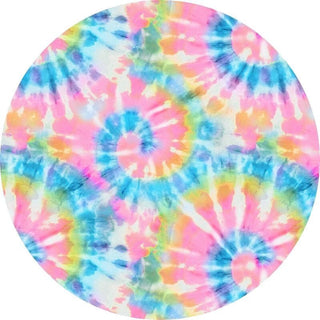 Lev Baby Rainbow Tie Dye Bubble Romper