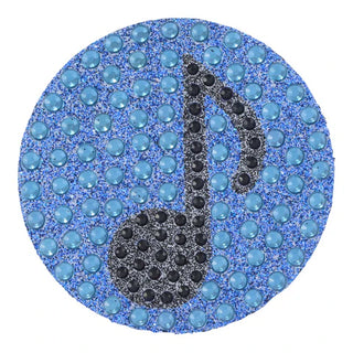 StickerBeans Blue Music Note