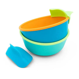 321 Grow - 321 Grow Silicone Easy Scoop & Hold Bowl Set - Ocean