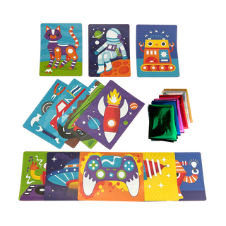 OOLY - Foil-tastic Foil Art Kit: Gadgets & Gizmos